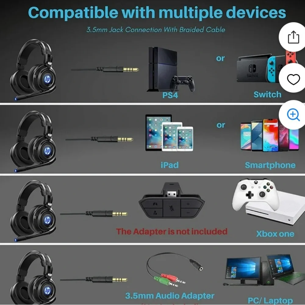 Black Over-Ear Headphones